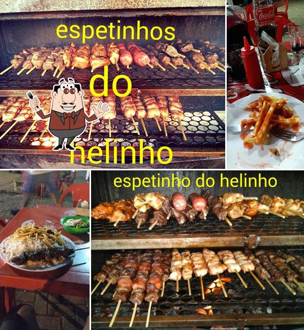 Comida em Espetinho do Helinho