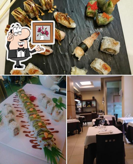 La foto della interni e cibo di Kawa Ristorante Giapponese & Sushi Bar