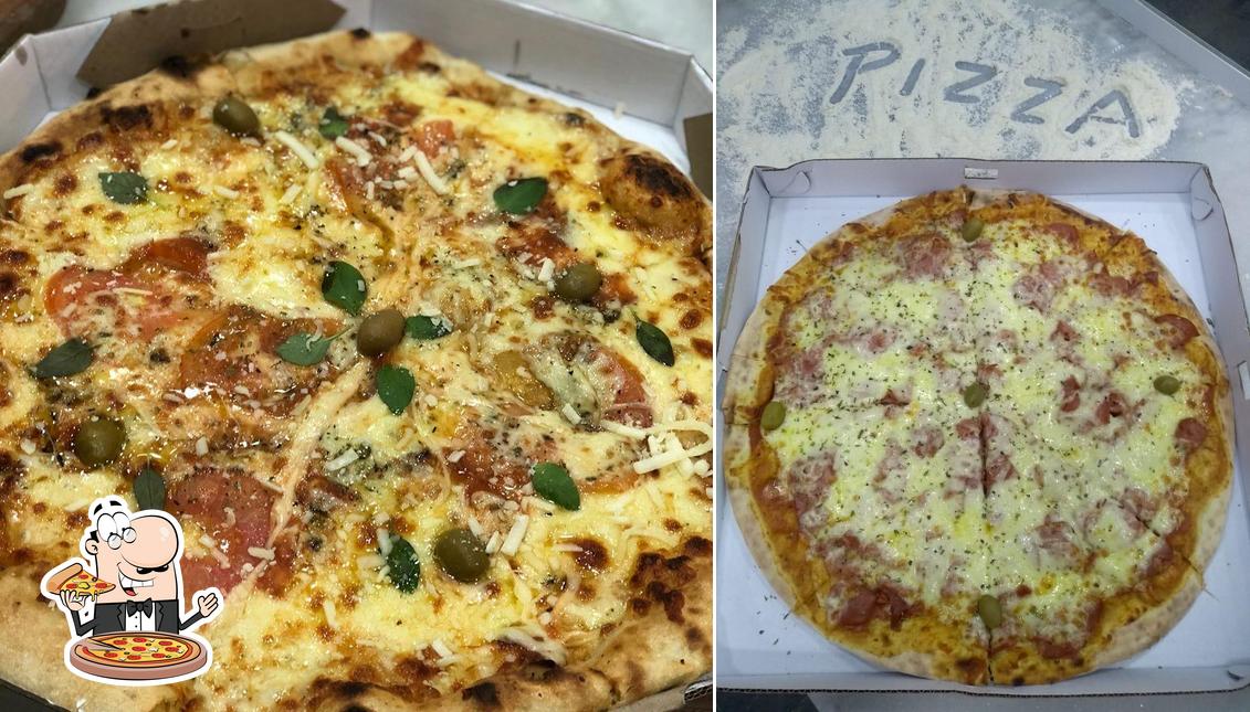 Consiga diferentes estilos de pizza