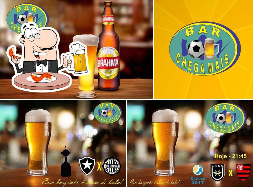 Peça uma tulipa de cerveja leve ou escura