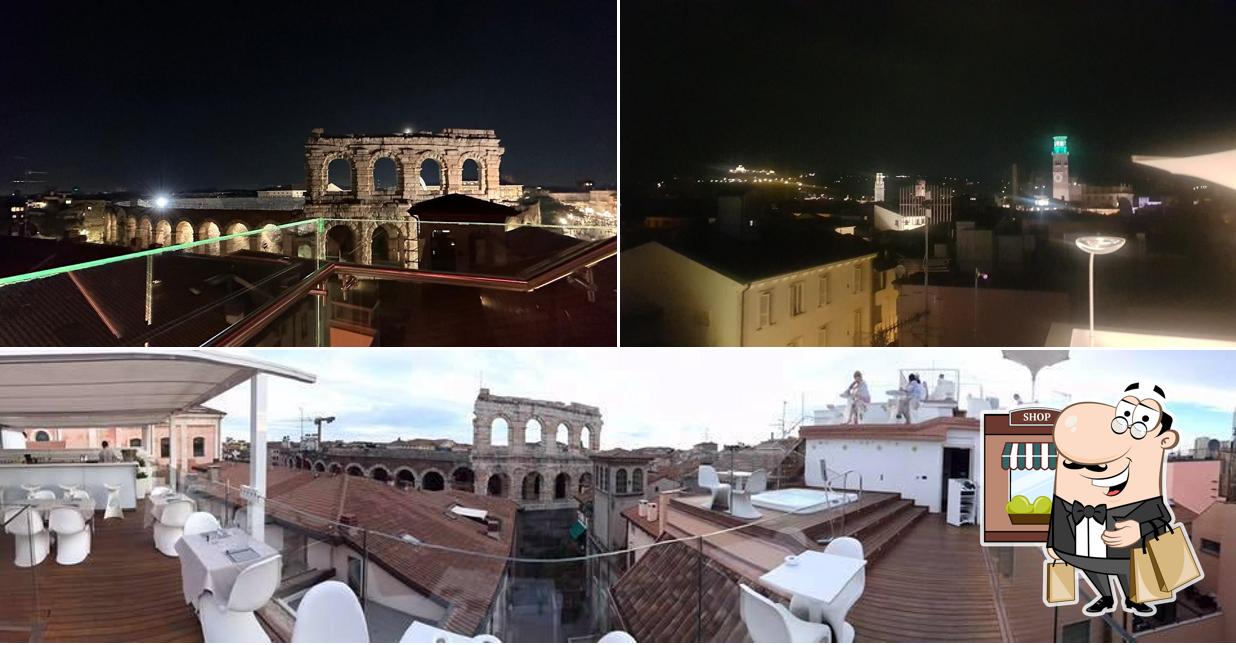 Gli esterni di Terrazza Arena Sky Lounge Bar & Restaurant