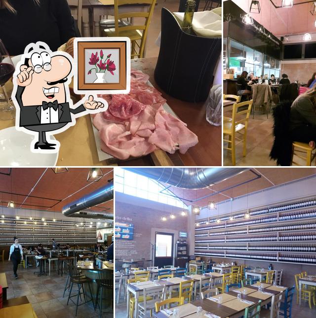 Gli interni di 051 Braceria Villanova