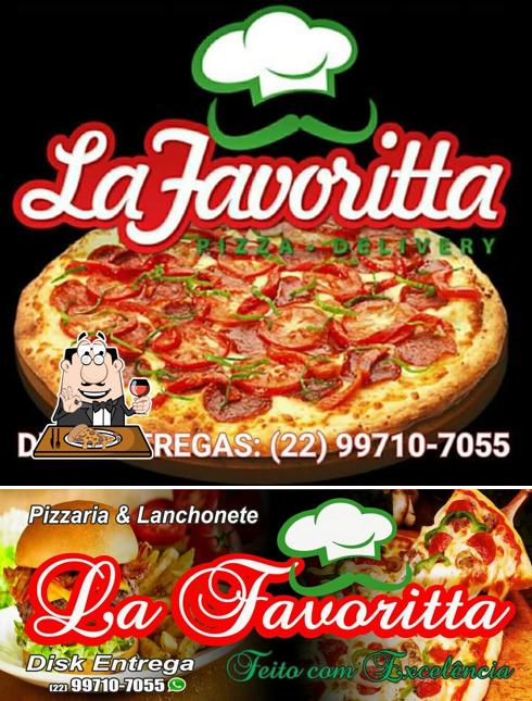 Consiga pizza no Pizzaria E Lanchonete La Favorita