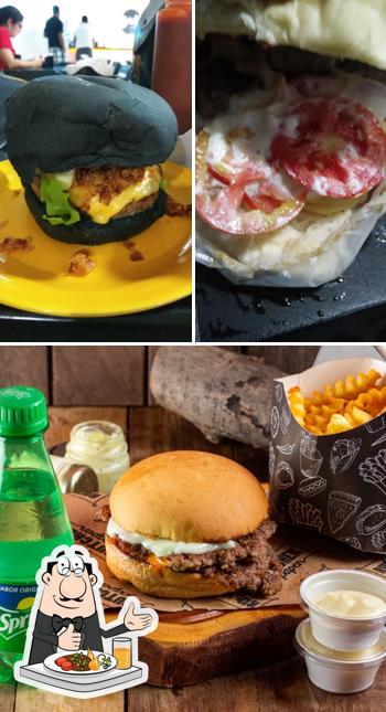 Comida em Salut Burgers