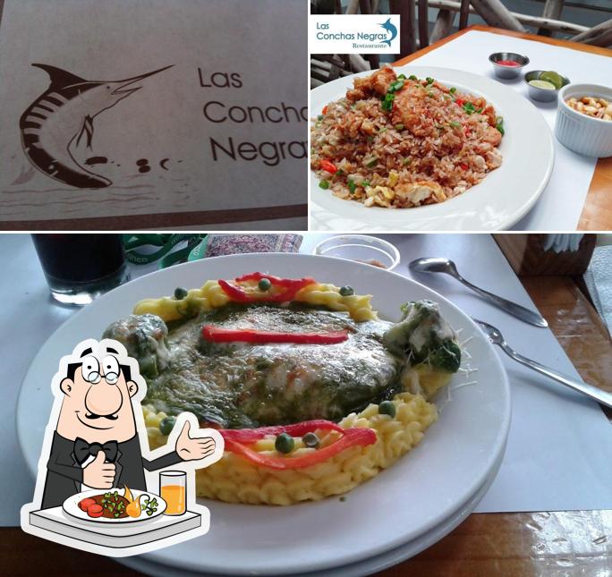 Meals at Las Conchas Negras Restaurante
