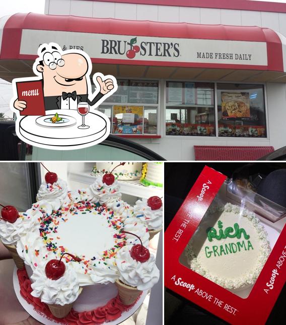 Check out the image depicting food and exterior at Bruster's Real Ice Cream