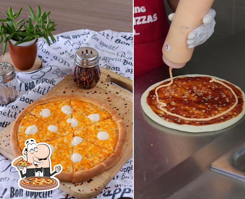 Try out different kinds of pizza