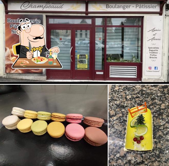 Nourriture à Boulangerie la maison champeaud