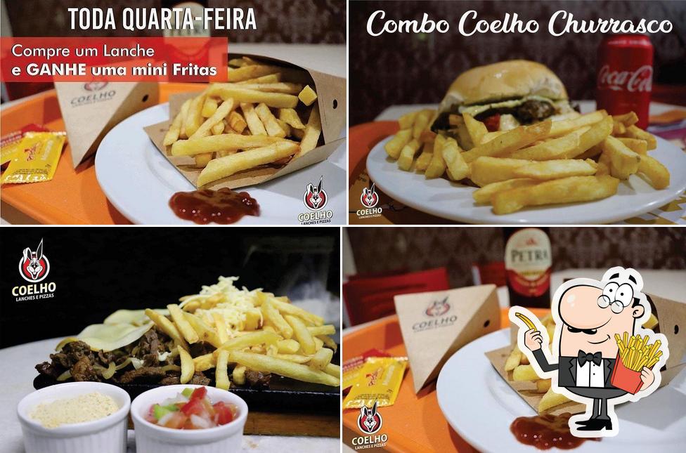 Prove fritas no Coelho Lanches e Pizzas