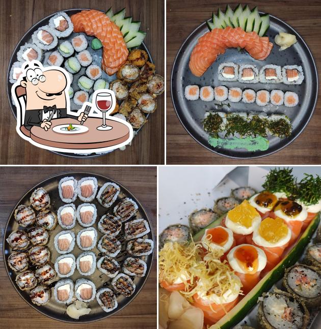 Platos en Ebisu Express Sarandi