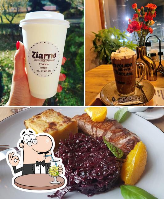 Estas son las fotos que muestran bebida y comida en Ziarno Cafe & Restaurant