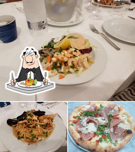 Platti al Al Pontile Ristorante "Bassi Fondenti"