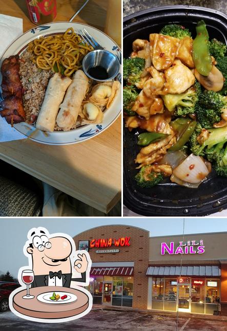 Food at CHINA WOK