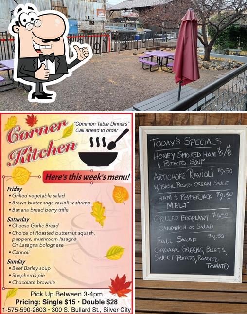 Corner Kitchen in Silver City Restaurant menu and reviews