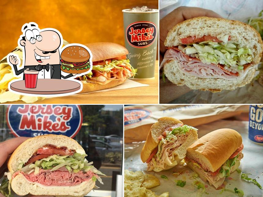 Order a burger at Jersey Mike's Subs