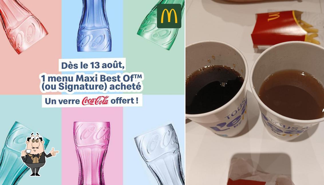 Profitez d'une boisson à McDonald's