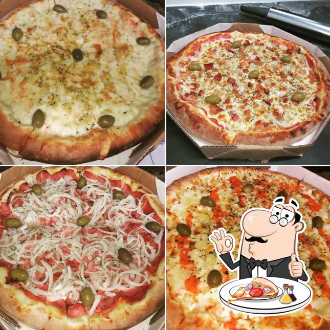 Escolha pizza no Planeta pizza