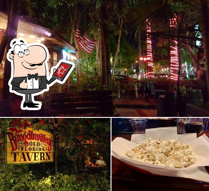 Bougainvillea's Old Florida Tavern in South Miami Restaurant menu and
