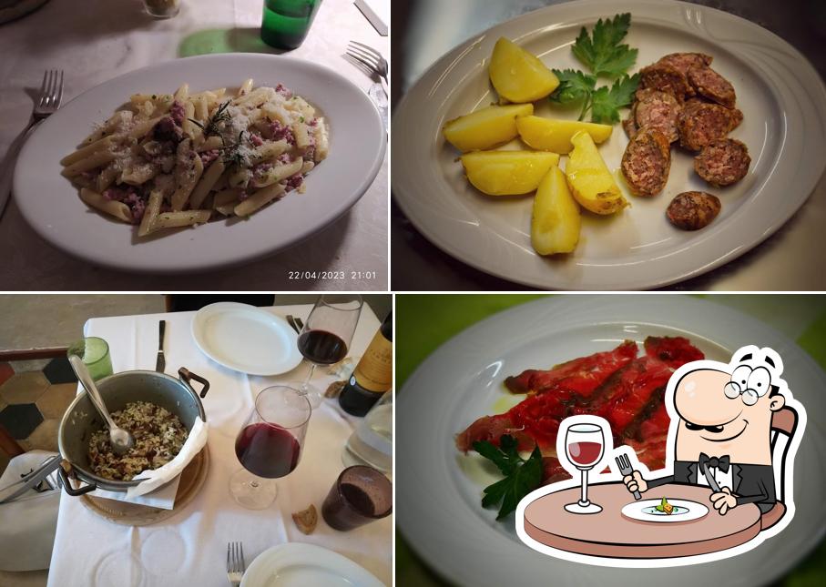 Cibo al Osteria della Locanda Fiore