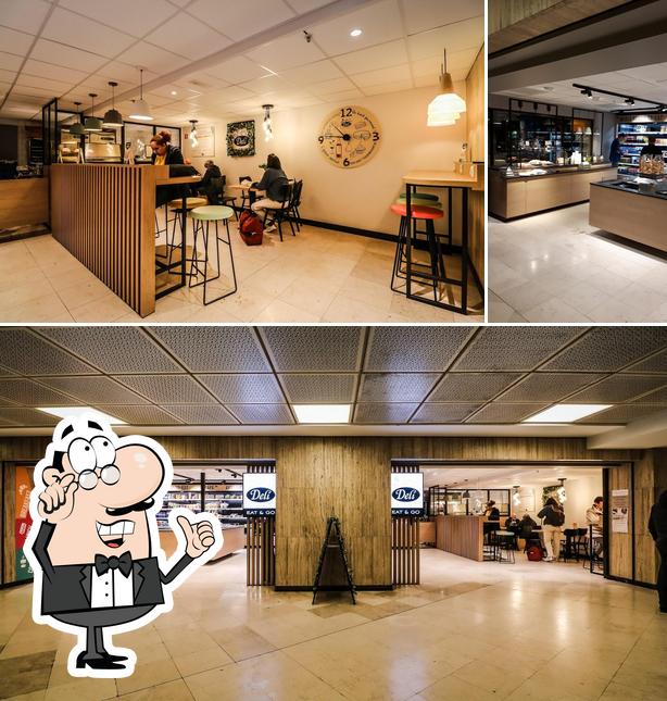 L'intérieur de Delitraiteur Eat & Go Gare Centrale