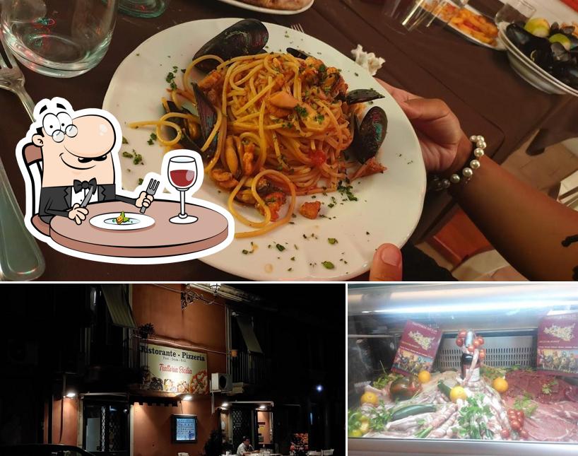 Platti al Trattoria Sicilia