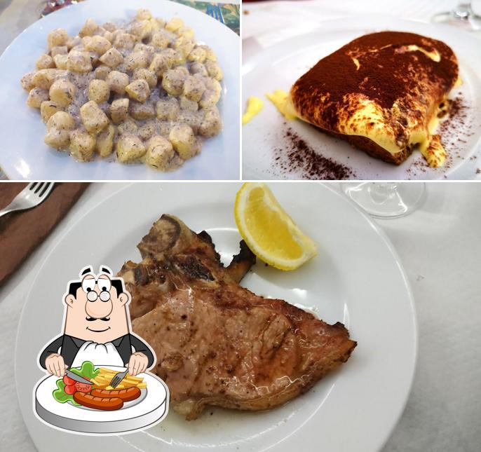 Platti al Trattoria Da Farina