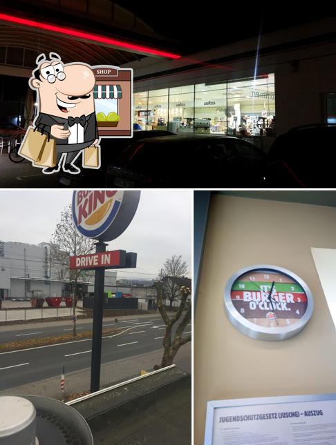 L'extérieur de Burger King