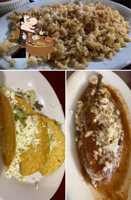 Food at El Charro Authentic Mexican