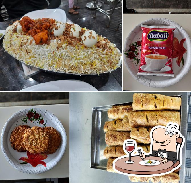 Food at Meridian Restaurant