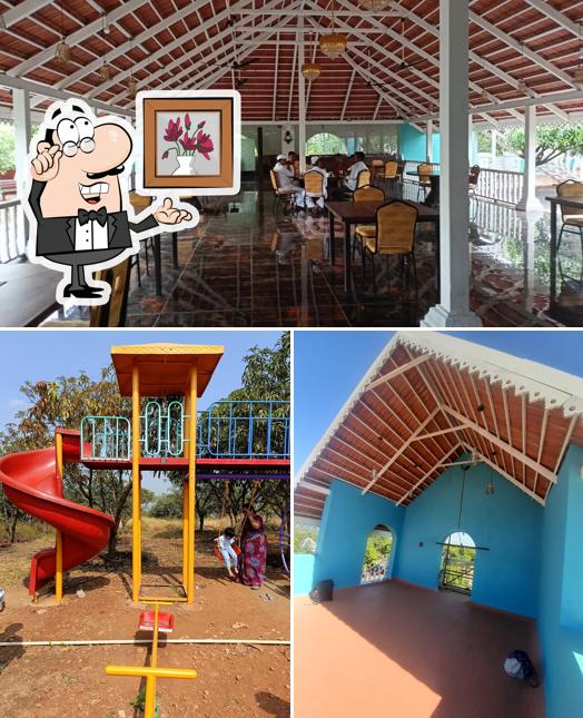 This is the picture showing interior and wedding at Amrai Misal and Veg forest restaurant