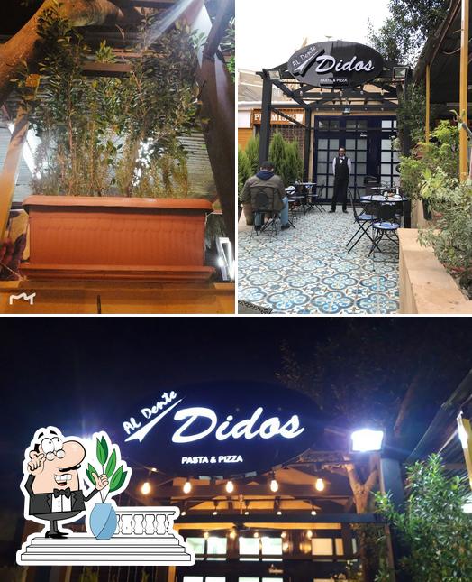 The exterior of Dido's Italian Restaurant