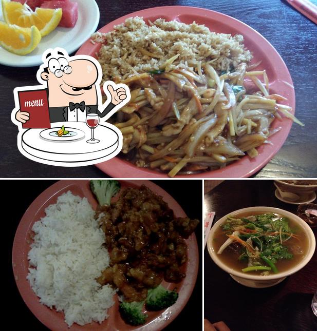 Food at Dynasty Asian Cuisine