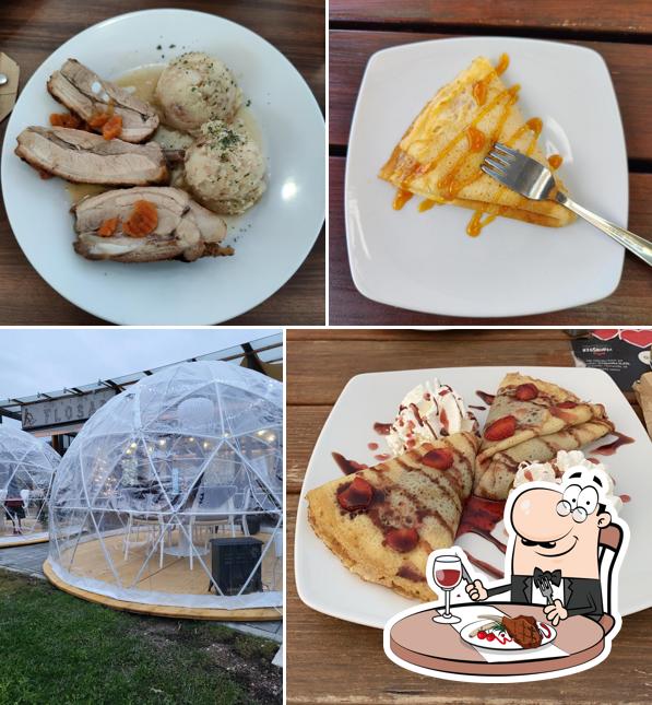 Prenditi i un pasto a base di carne a Gostišče FLOSAR