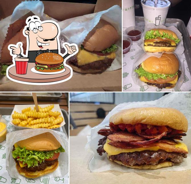 Try out a burger at Shake Shack - SM Megamall