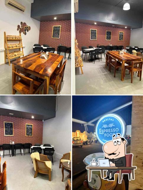 The interior of Espresso Foods