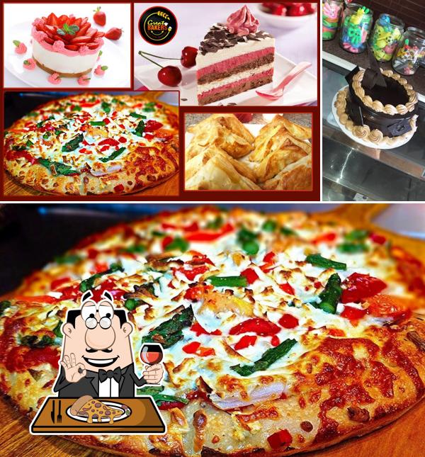 Try out pizza at Great Bakers