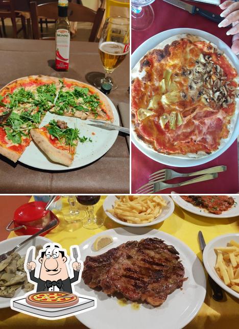 Scegli una pizza a La Greppia