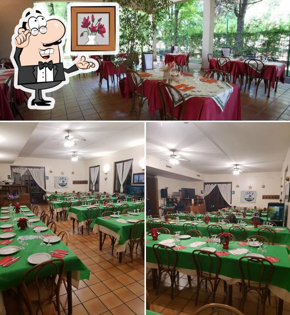 Gli interni di Hotel Ristorante La Rampina