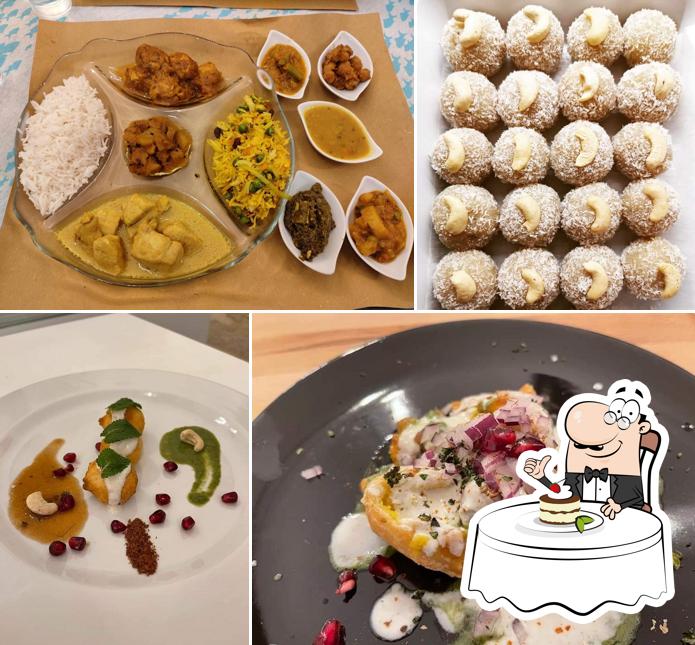 Just desi indian food serves a range of sweet dishes