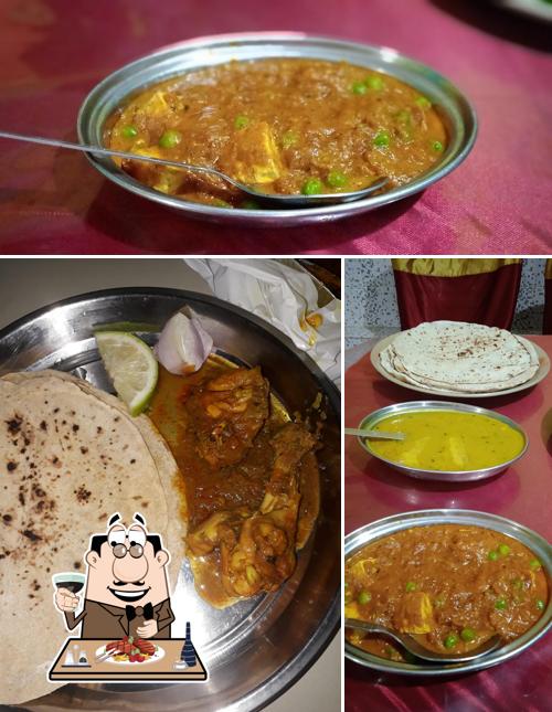 Pick meat meals at Nilanjana Restora