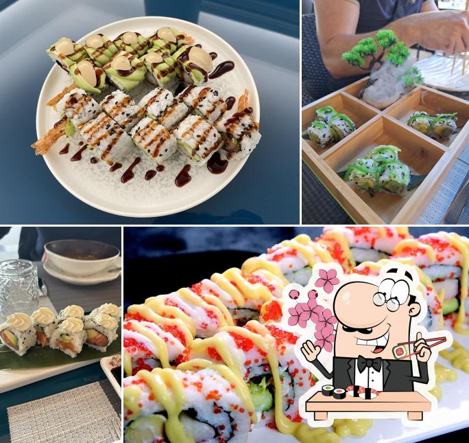 Scegli le varie opzioni di sushi