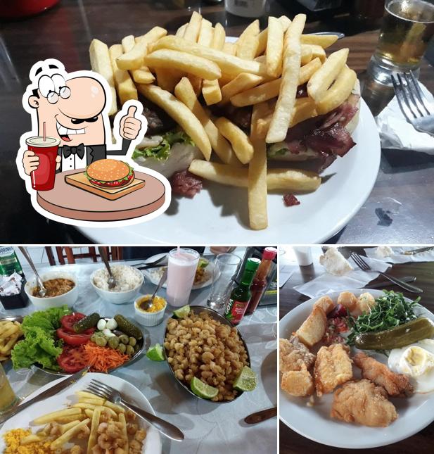 Hambúrguer em Exotics Restaurante