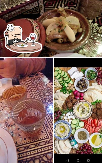 Nourriture à Les Saveurs de l'Orient Couscous et Tajines Restaurant Marocain