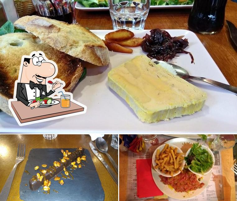 Meals at Brasserie Bar Terrasse à Nantes Bistro du Cours