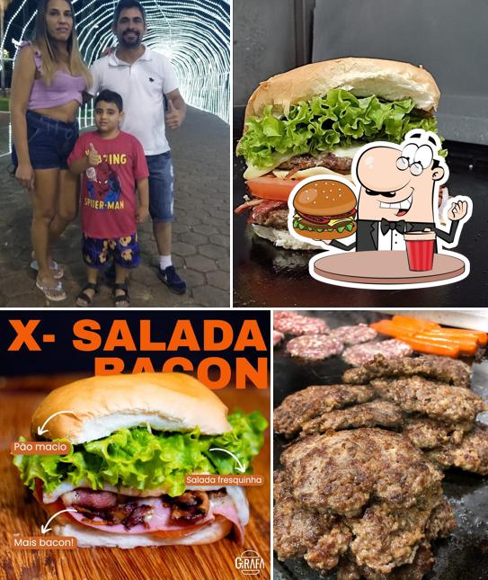 Hambúrguer em Girafa Lanches