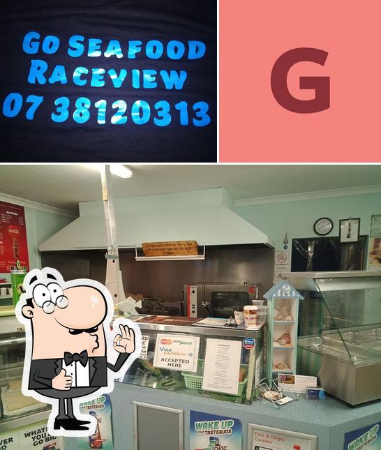 Go Seafood Fish & Chips, 251 S Station Rd in Raceview - Restaurant menu