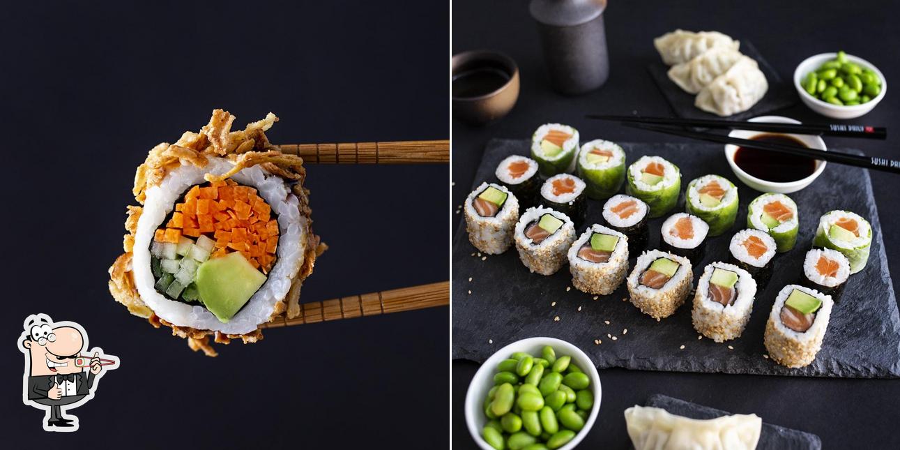 Prova le varie opzioni di sushi