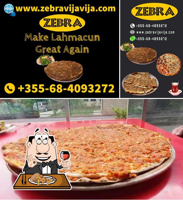 Prenez des pizzas à ZEBRA