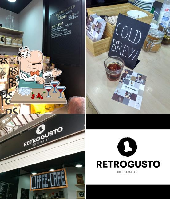 Retrogusto Coffeemates - Specialty Coffee sirve alcohol