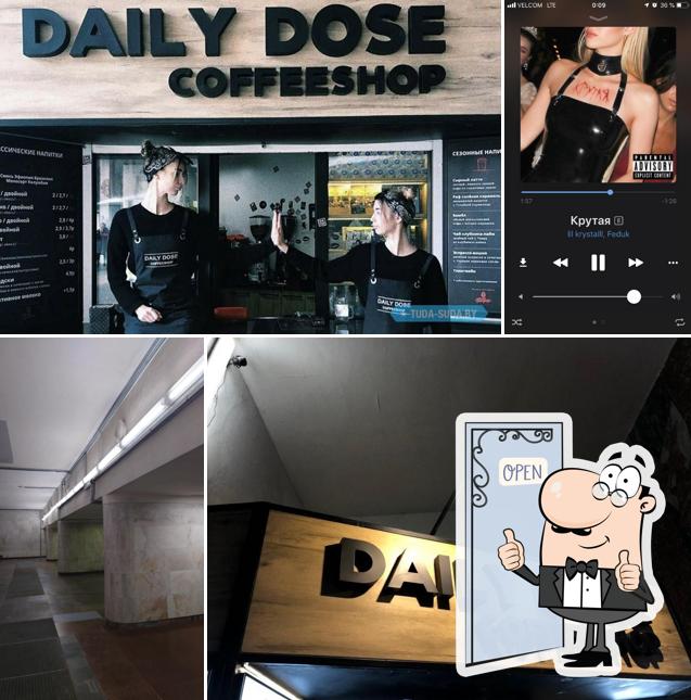 Взгляните на снимок кафе "Daily Dose"